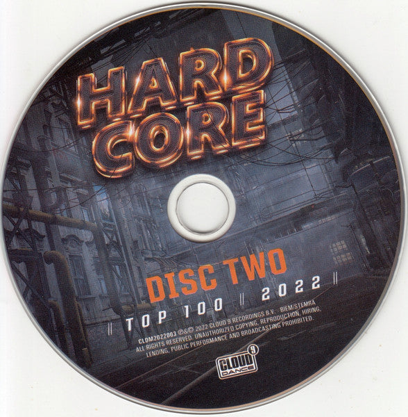 Various : Hardcore Top 100 2022 (2xCD, Mixed)
