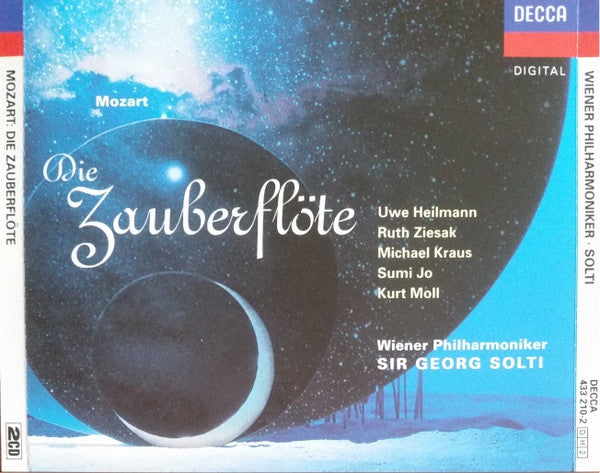 Mozart*, Uwe Heilmann, Ruth Ziesak, Michael Kraus, Sumi Jo, Kurt Moll, Wiener Philharmoniker, Sir Georg Solti* : Die Zauberflöte (2xCD, RE + Box, Sli)