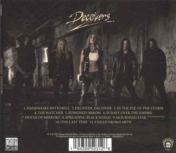 Arch Enemy : Deceivers (CD, Album, S/Edition)