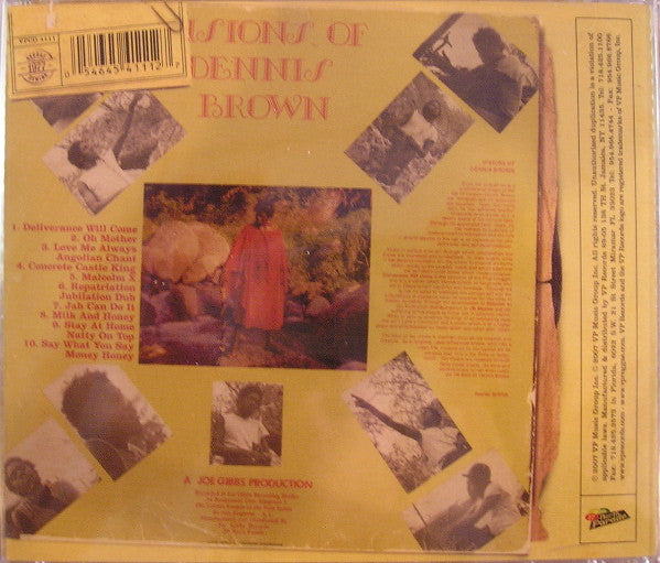 Dennis Brown : Visions Of Dennis Brown (CD, Album, RE)