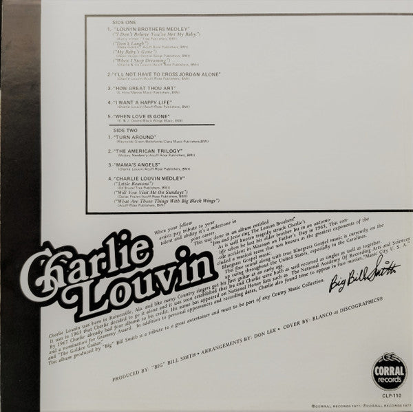 Charlie Louvin : Ramblin Rose (LP, Album)