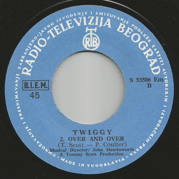 Twiggy (2) : When I Think Of You / Over And Over (7", Single)