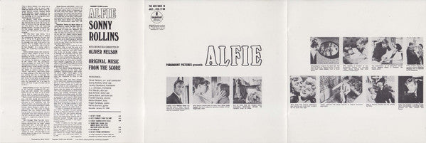 Sonny Rollins : Original Music From The Score Alfie (CD, Album, RE, RM)