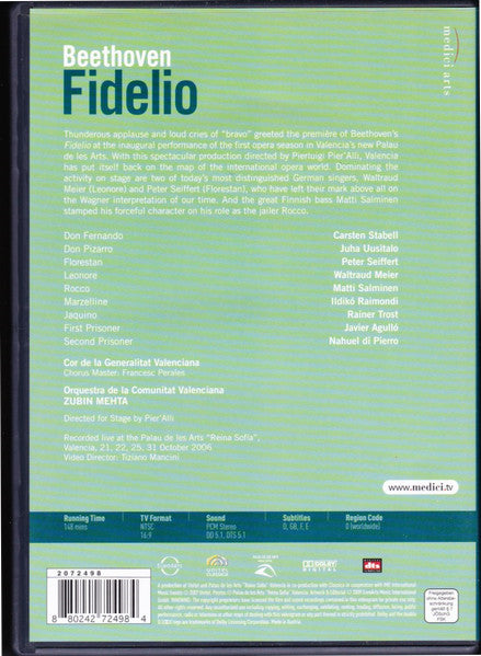 Ludwig van Beethoven : Fidelio (DVD-V, NTSC)