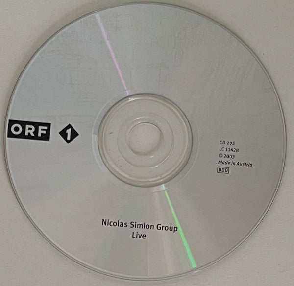 Nicolas Simion Group : Live At "Stockwerk" Graz (CD, Album)