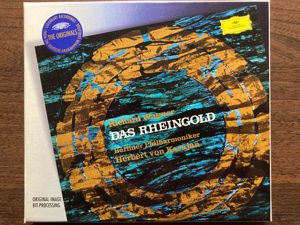 Richard Wagner, Berliner Philharmoniker, Herbert Von Karajan : Das Rheingold (Box, Hin + 2xCD, Album, RE, RM, Uni)
