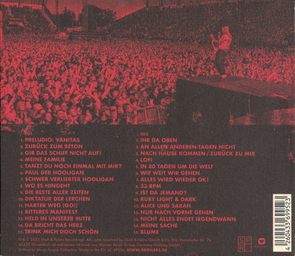 Broilers : Puro Amor Live Tapes (2xCD, Album)