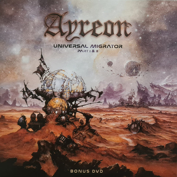 Ayreon : Universal Migrator Part I & II (4xLP, Album, Pur + DVD, Multichannel, NTSC + Comp,)