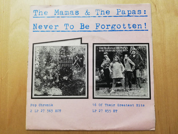 The Mamas & The Papas : California Dreamin' / Monday, Monday (7", Single)
