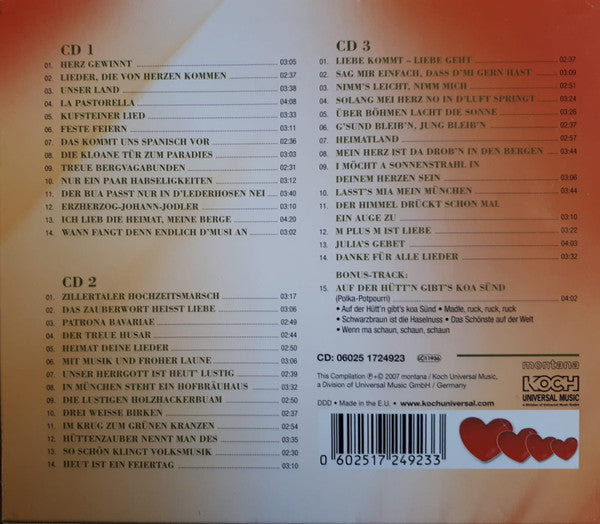 Marianne & Michael : Lieder Die von Herzen Kommen (3xCD, Comp)