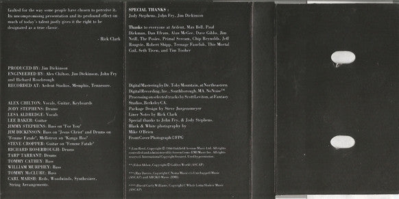 Big Star : Third / Sister Lovers (Cass, Album, RE)