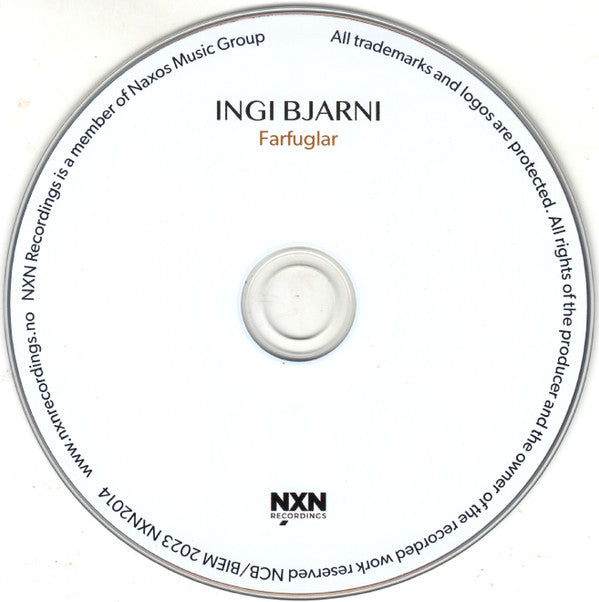 Ingi Bjarni Skúlason : Farfuglar (CD, Album)