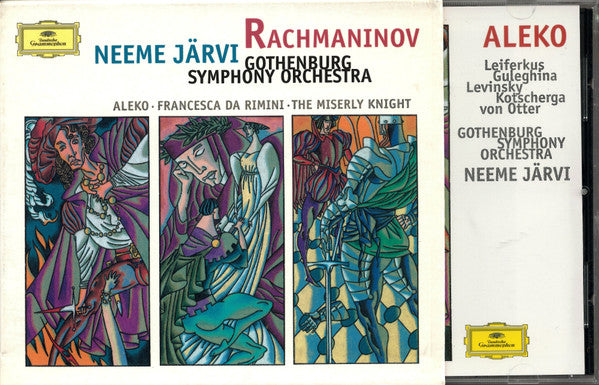 Rachmaninov* – Gothenburg Symphony Orchestra*, Neeme Järvi : Aleko · Francesca Da Rimini · The Miserly Knight (CD, Album + CD, Album + CD, Album + Box, Comp)