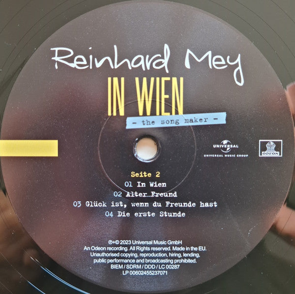 Reinhard Mey : In Wien -The Song Maker- (3xLP, Album, Ltd)