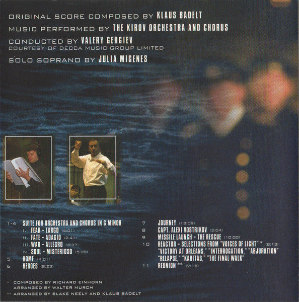 Klaus Badelt : K-19: The Widowmaker (Original Score) (CD, Album)