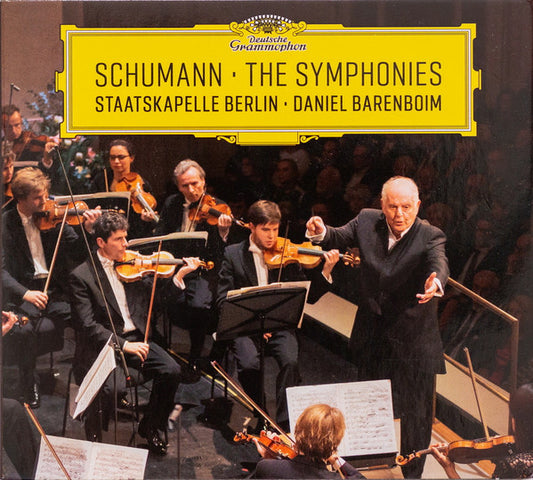 Robert Schumann, Staatskapelle Berlin ∙ Daniel Barenboim : The Symphonies (2xCD + Blu-ray, Blu-ray-A, Multichannel)