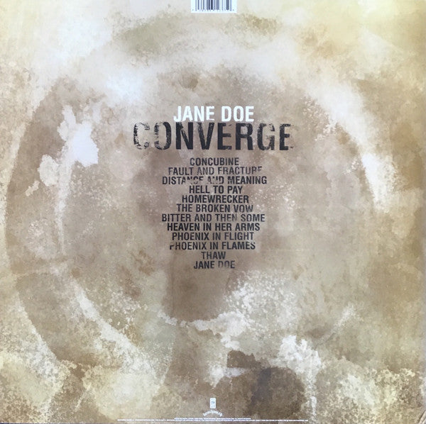 Converge : Jane Doe (2x12", Album, RE, RP)