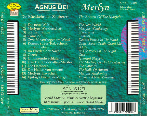Agnus Dei : Merlyn (CD, Album)