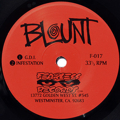 Strung Out / Blount : Somnombulance / Untitled (7")