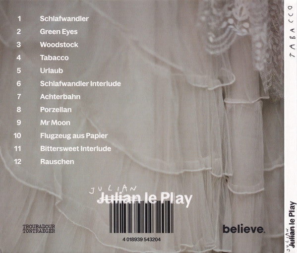 Julian Le Play : Tabacco (CD, Album)