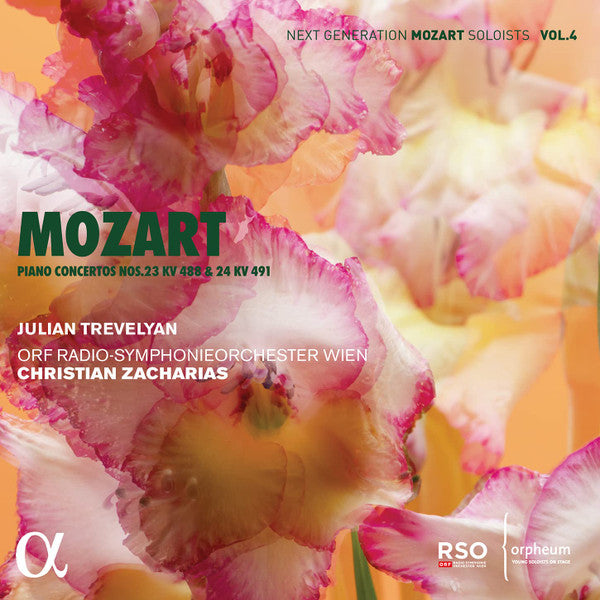 Mozart*, Julian Trevelyan, ORF Radio-Symphonieorchester Wien, Christian Zacharias : Piano Concertos Nos. 23 KV 488 & 24 KV 491 (CD, Album)