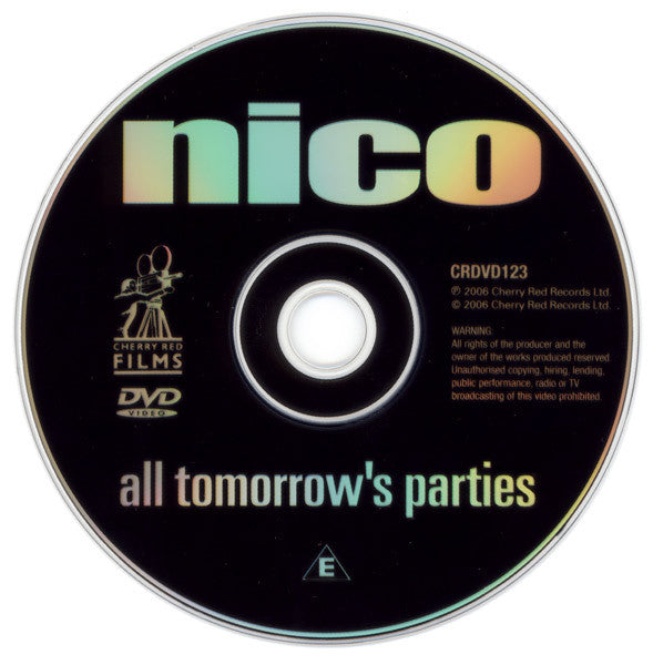 Nico (3) : All Tomorrow's Parties (DVD-V, PAL, Reg)