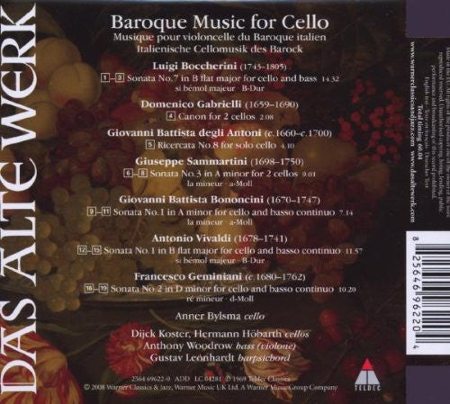 Luigi Boccherini, Anner Bylsma, Concerto Amsterdam, Jaap Schröder : Cello Concertos (CD, RE)