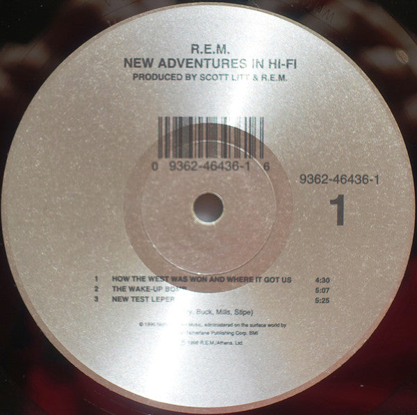 R.E.M. : New Adventures In Hi-Fi (2xLP, Album)