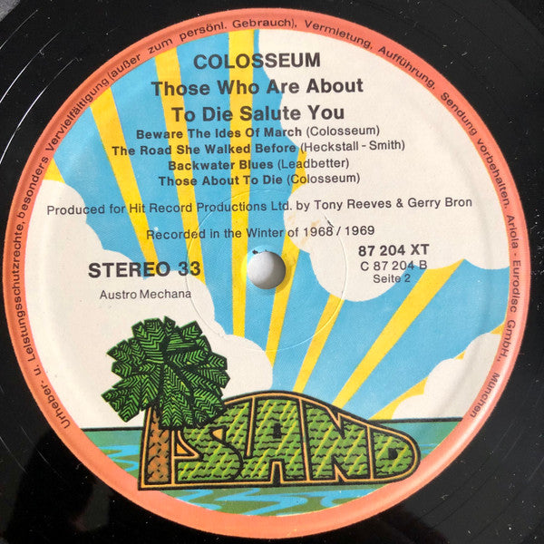 Colosseum : Pop Chronik (LP, Album, RE + LP, Album, RE + Comp, Gat)