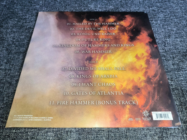 Hammer King : König Und Kaiser (LP, Album, Ltd, Blu)