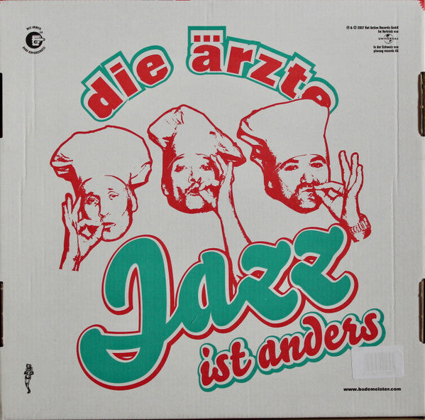 Die Ärzte : Jazz Ist Anders (LP, Album, Pic + 7", EP, Pic + Box, RE)