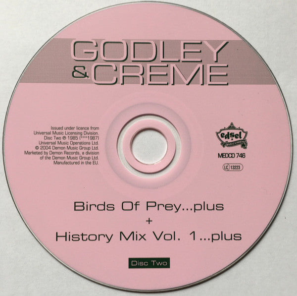 Godley & Creme : Birds Of Prey...Plus + History Mix Vol. 1...Plus (2xCD, Comp)