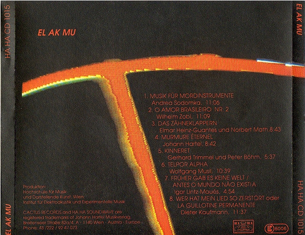 Various : El Ak Mu (CD, Comp)
