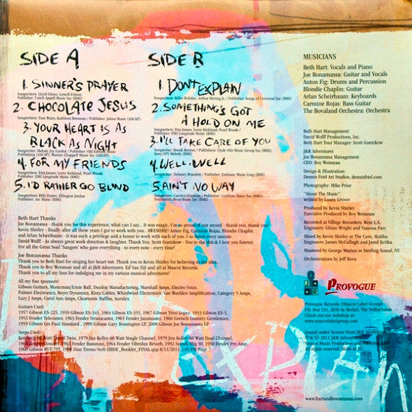 Beth Hart, Joe Bonamassa : Don't Explain (LP, Album)