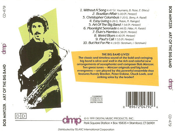Bob Mintzer : Art Of The Big Band (CD, Album)
