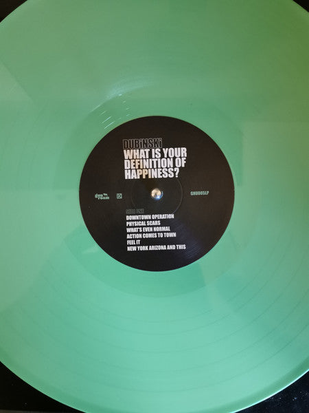 Dubinski : What is your definition of happiness? (LP, Album)