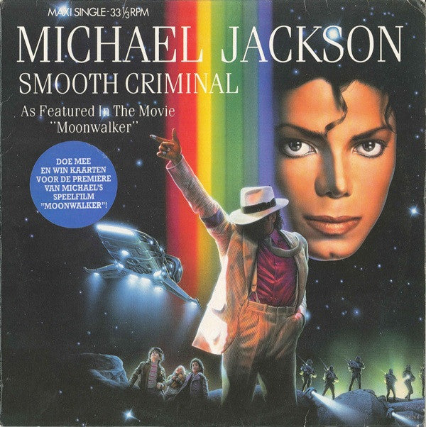 Michael Jackson : Smooth Criminal (12", Maxi)