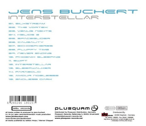 Jens Buchert : Interstellar (CD, Album)