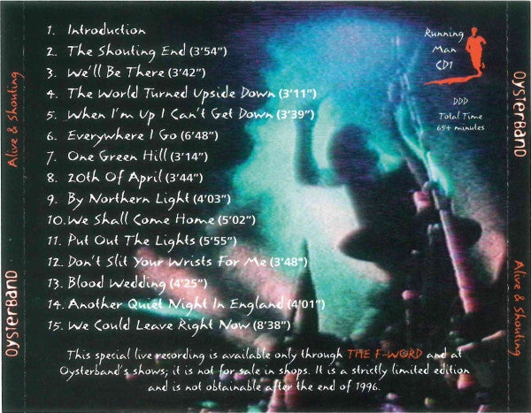 Oysterband : Alive & Shouting (CD, Album)