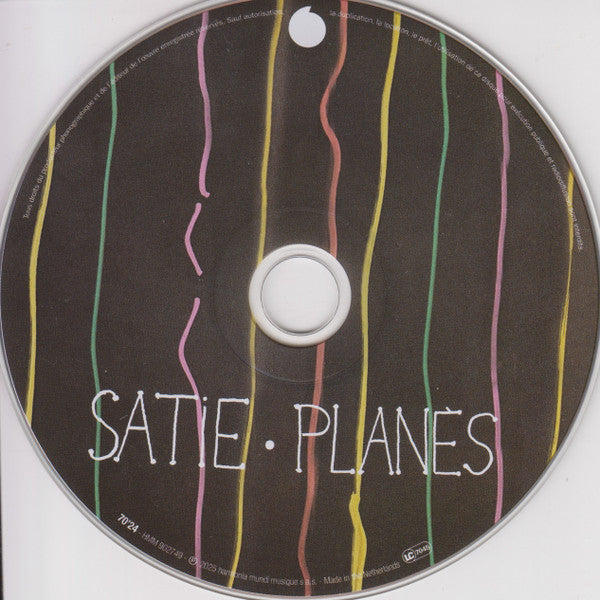 Alain Planès : SATIE * PLANÈS (CD)