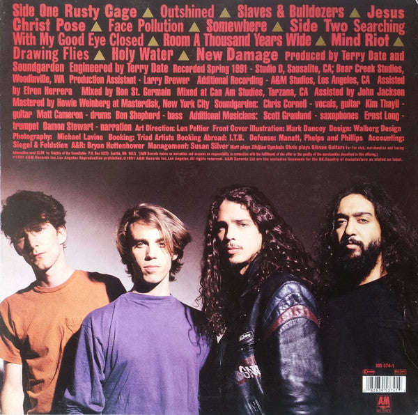 Soundgarden : Badmotorfinger (LP, Album)