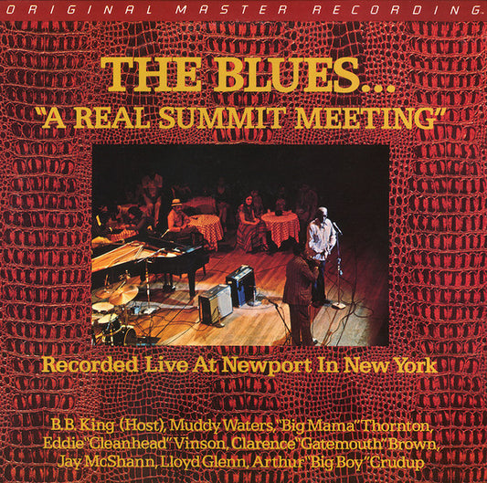 Various : The Blues... "A Real Summit Meeting" (2xLP, RE, Gat)