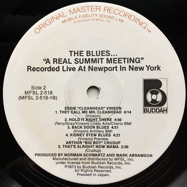 Various : The Blues... "A Real Summit Meeting" (2xLP, RE, Gat)