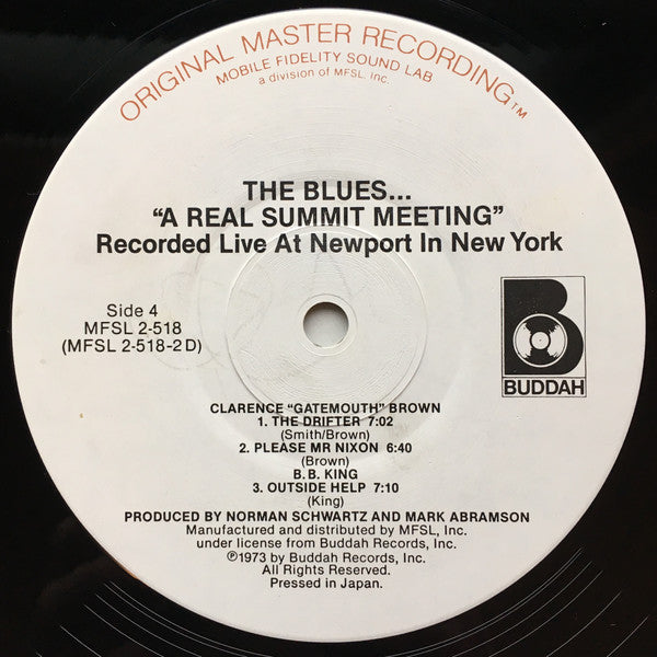 Various : The Blues... "A Real Summit Meeting" (2xLP, RE, Gat)