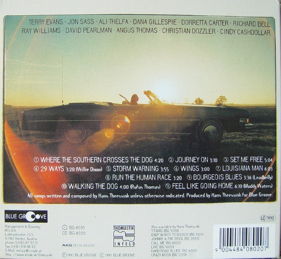 Hans Theessink : Journey On (CD, Album)