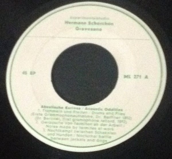 No Artist : Akustische Kuriosa (7")