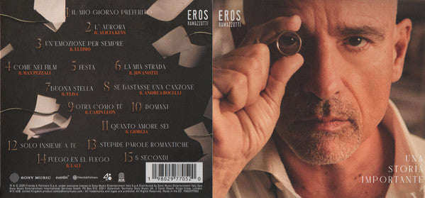 Eros Ramazzotti : Una Storia Importante (CD, Album, Dlx, Ltd, Sig)