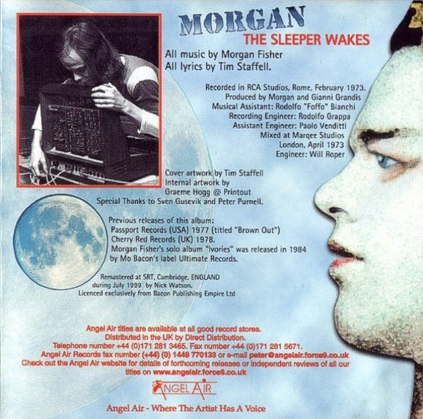 Morgan (2) : The Sleeper Wakes (CD, Album, RE, RM)