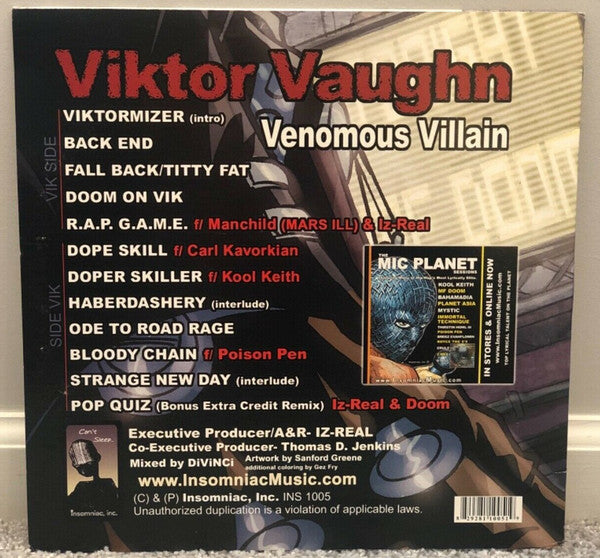 Viktor Vaughn : (VV:2) Venomous Villain (LP, Album)