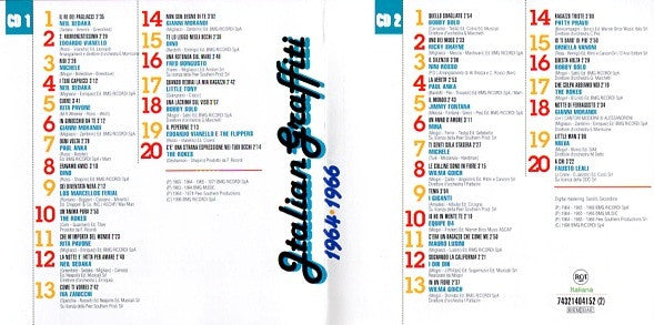 Various : Italian Graffiti 1964·1966 (2xCD, Comp)